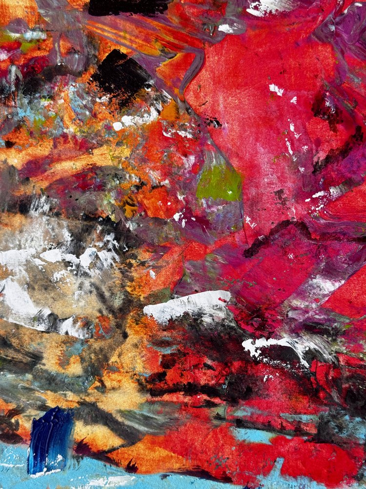 Vibrant Abstract Layers by Preston Harmon