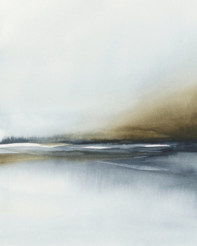 Serene Water Horizon by Rachel Elise