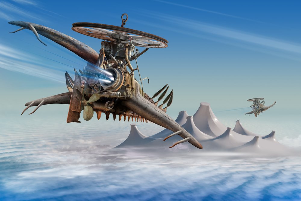 Steampunk Sky Voyagers by Radoslav Penchev
