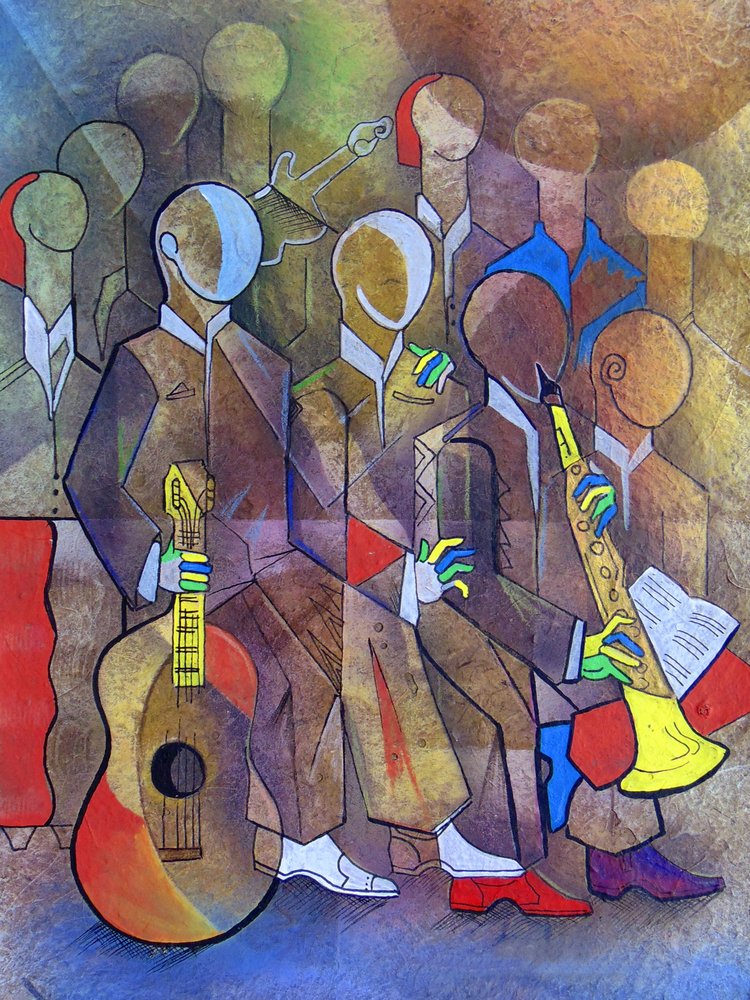 Vibrant Jazz Harmony by Ricardo Maya