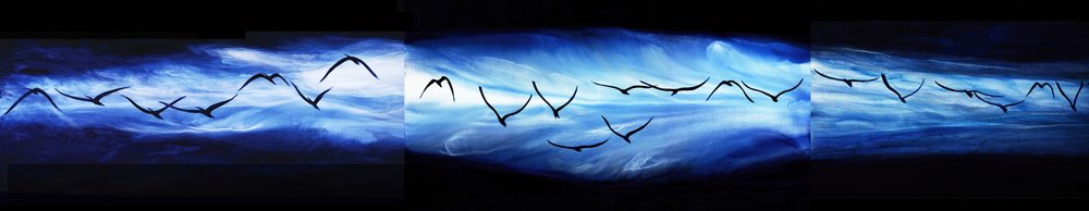 Flock Across Ethereal Sky by RodMacIver