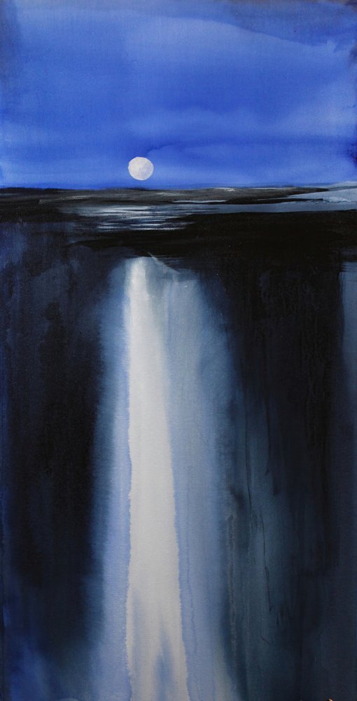 Midnight Blue Glow by RodMacIver