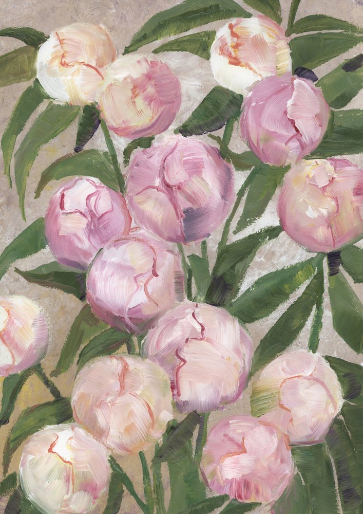 Blush Peony Buds by Rosana Laiz Blursbyai