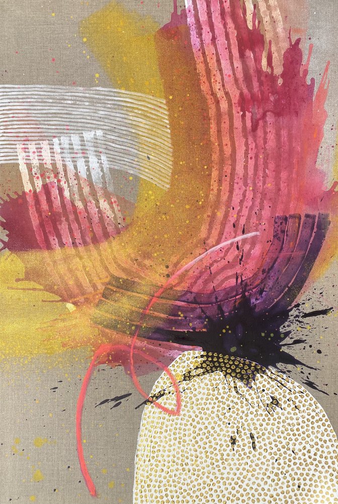 Vibrant Abstract Movement by SAN STARLING