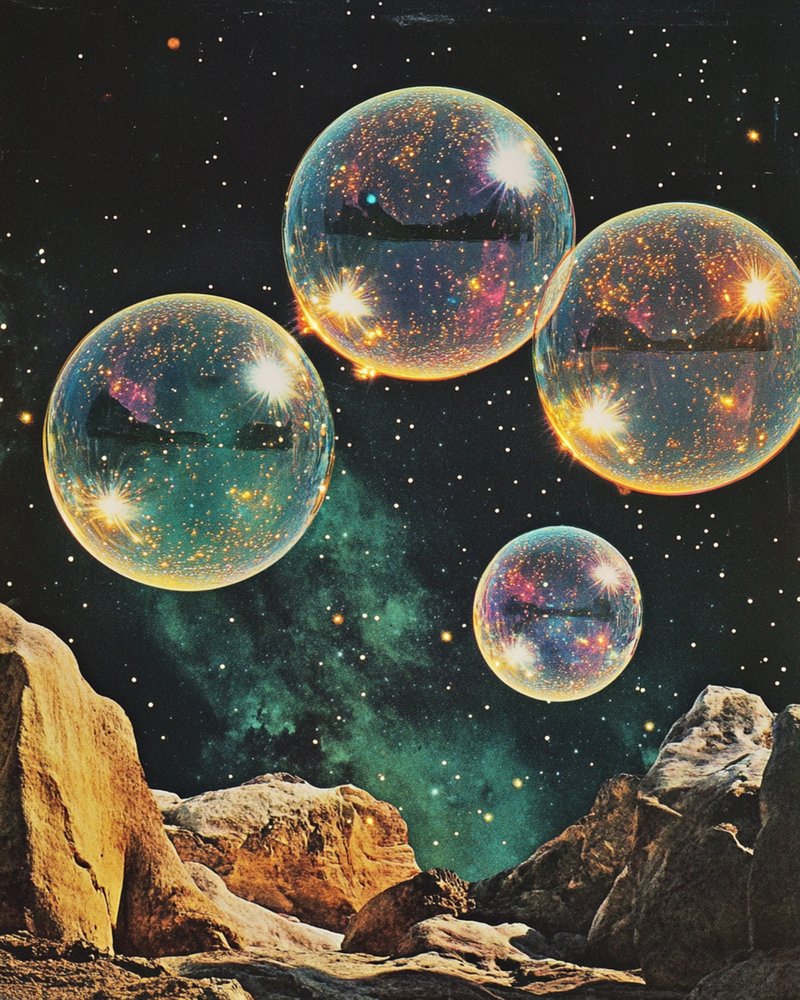 Cosmic Desert Orbs by Samantha Hearn