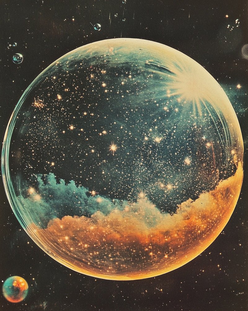 Cosmic Dream Sphere by Samantha Hearn