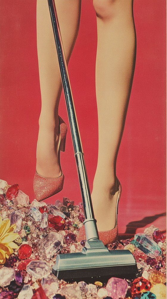 Glamorous Vacuuming Gems by Samantha Hearn