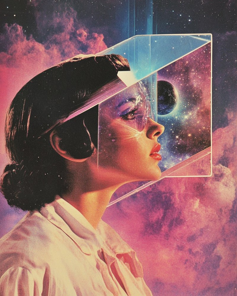 Surreal Cosmic Gaze by Samantha Hearn