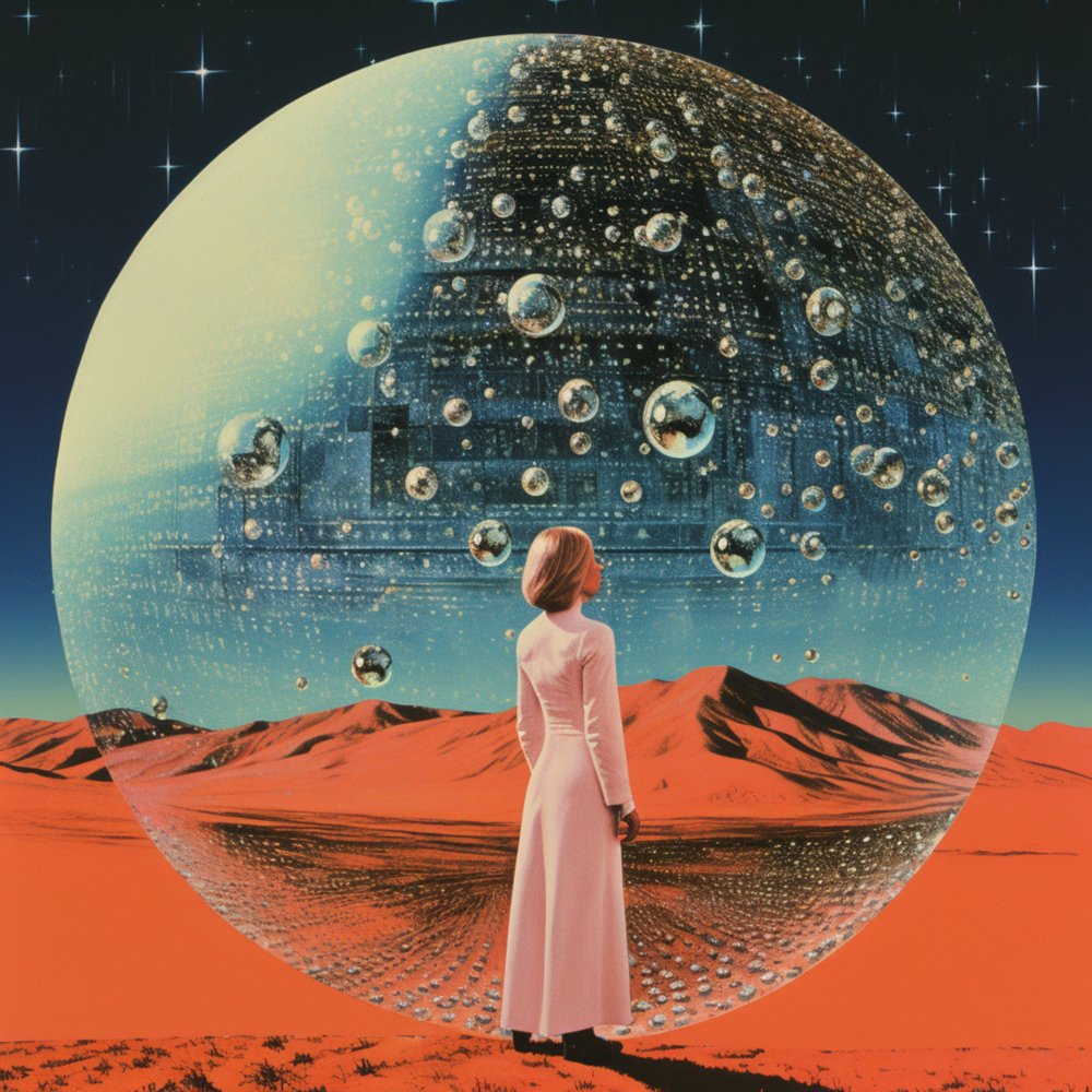 Woman Future Sphere by Samantha Hearn