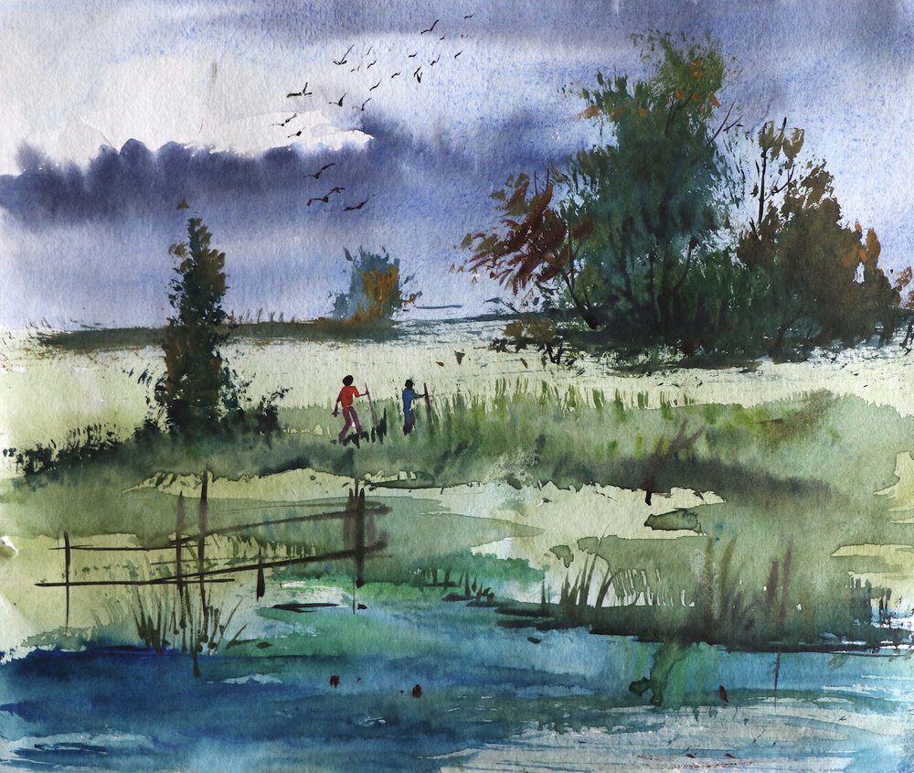 Cloudy Day Exploration by Santhosh ch