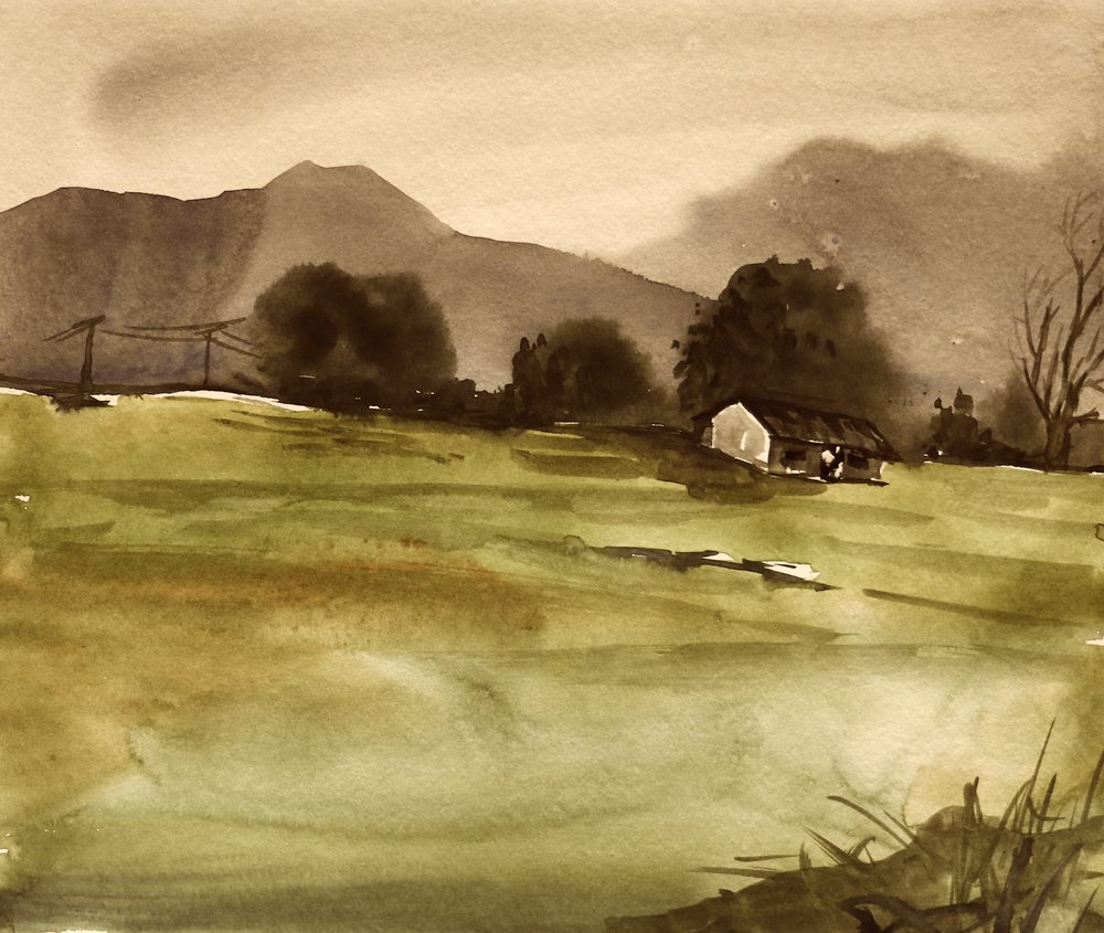 Misty Mountain Farmhouse by Santhosh ch