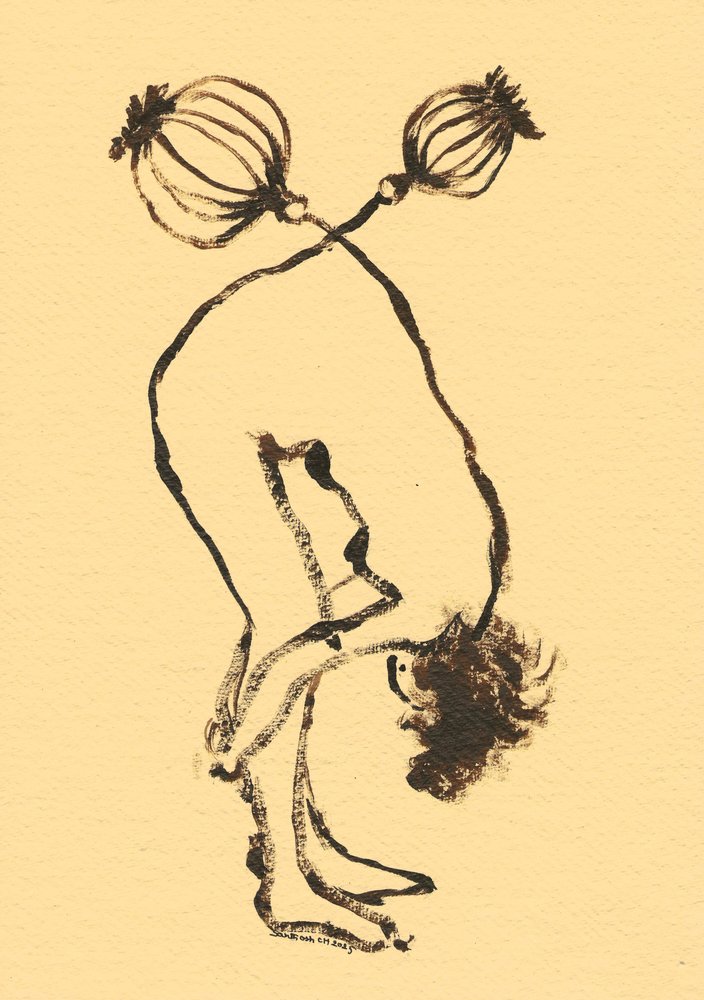 Nude Botanical Yoga by Santhosh ch