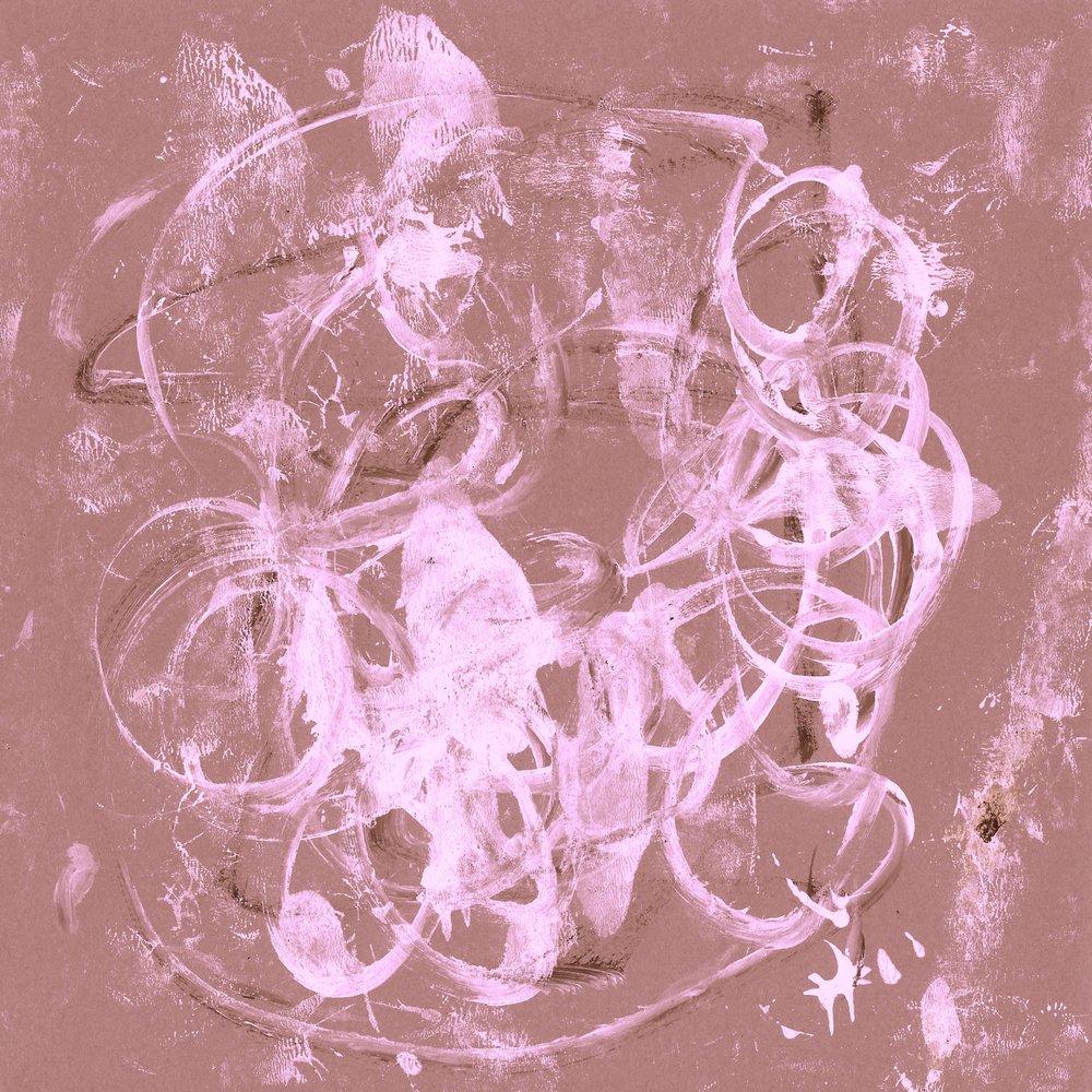 Pink Fluid Abstract by Santhosh ch