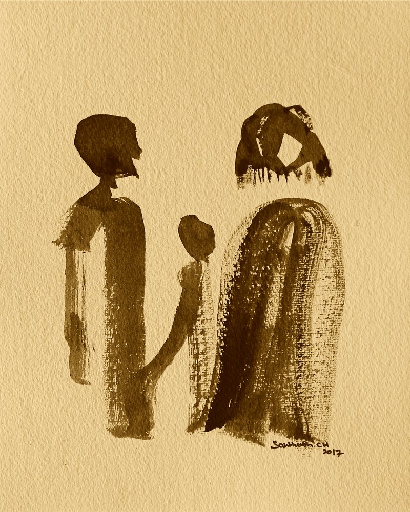 Quiet Family Bond by Santhosh ch