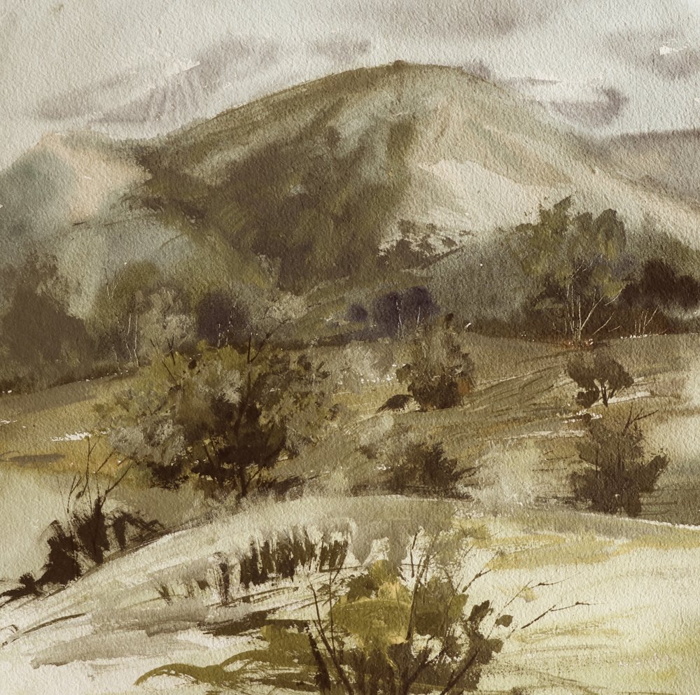 Tranquil Country Hills by Santhosh ch