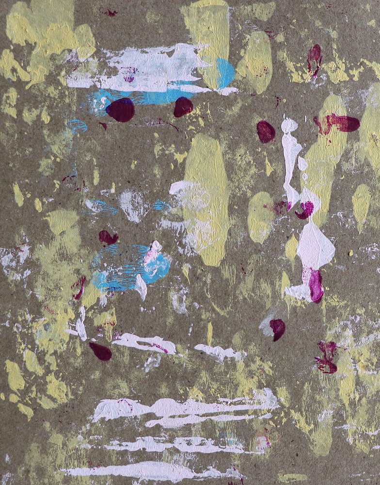 Vibrant Textured Abstract by Santhosh ch