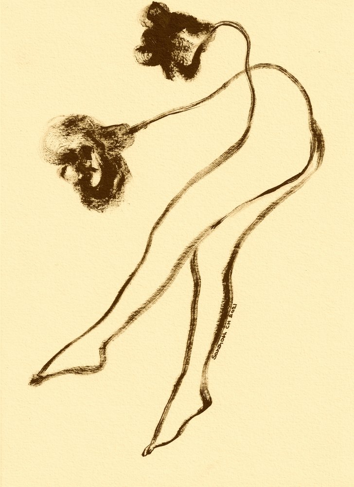 Whimsical Floral Dance by Santhosh ch
