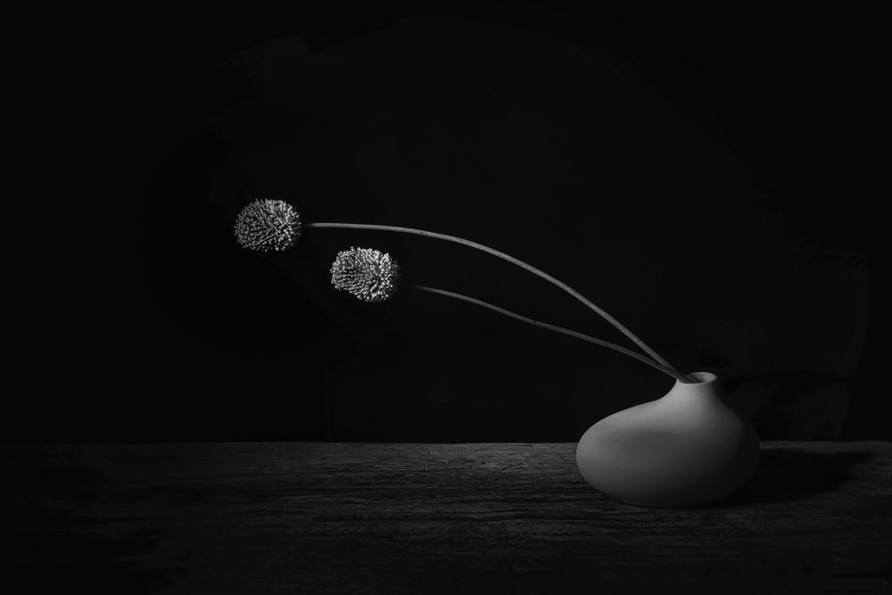 Elegant Floral Still Life by Saskia Dingemans