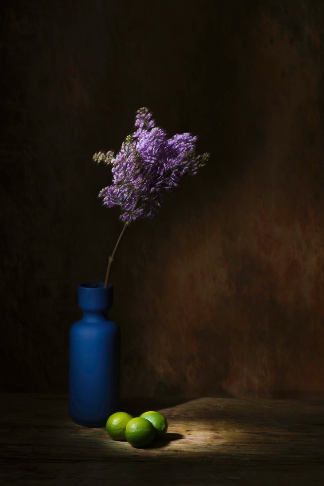 Moody Lilac Limes by Saskia Dingemans