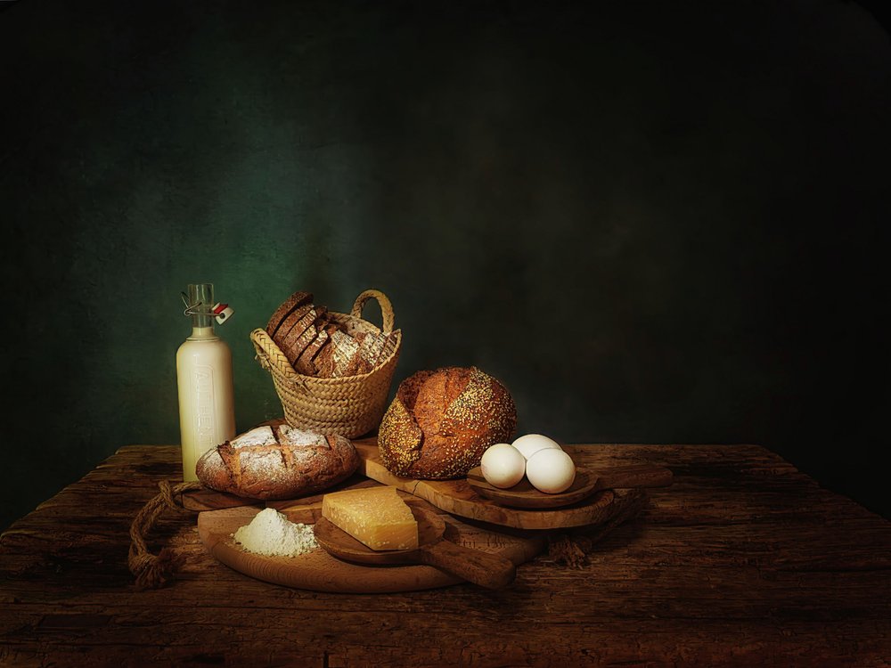 Rustic Bakery Still Life by Saskia Dingemans