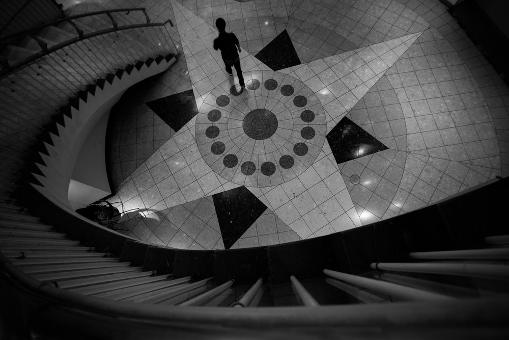 Figure on Star Floor by Satoshi Hata