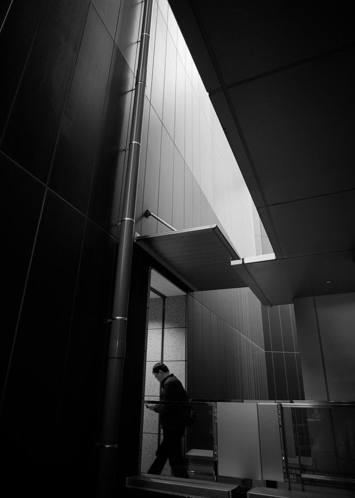 Man in Modern Light by Satoshi Hata