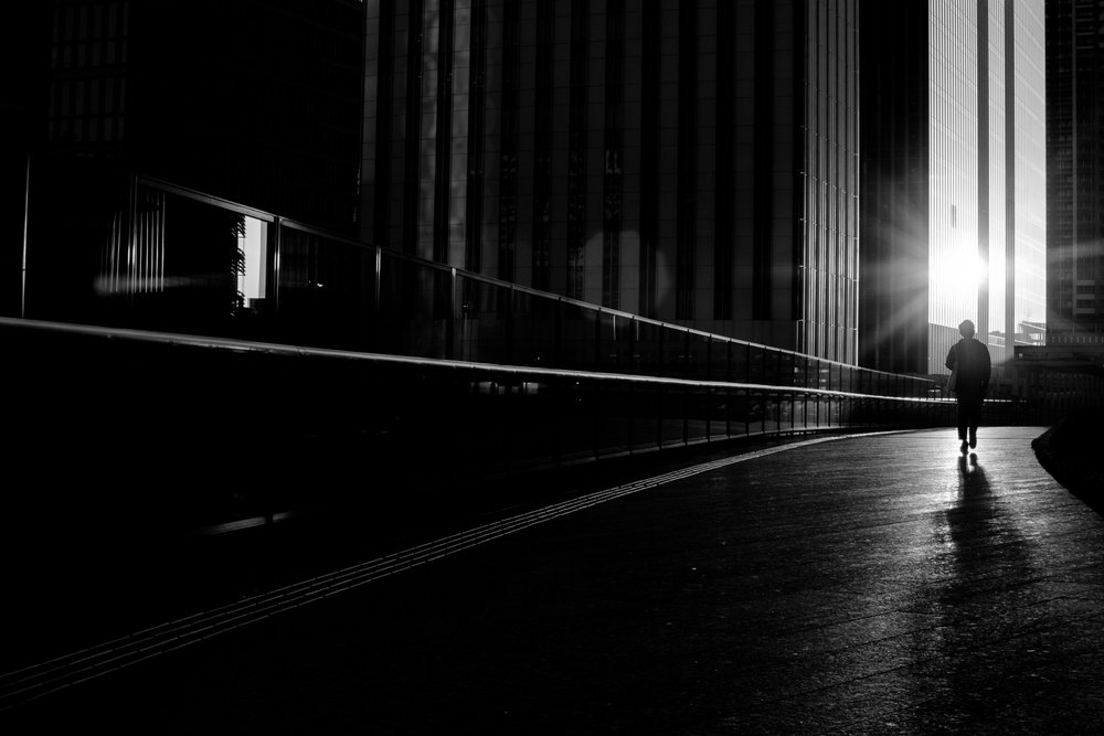 Walking Into Light by Satoshi Hata