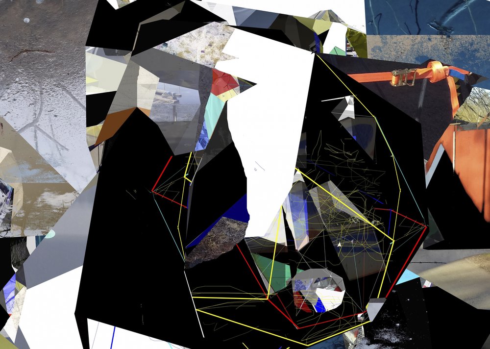Abstract Geometric Collage by Stefan Fransson