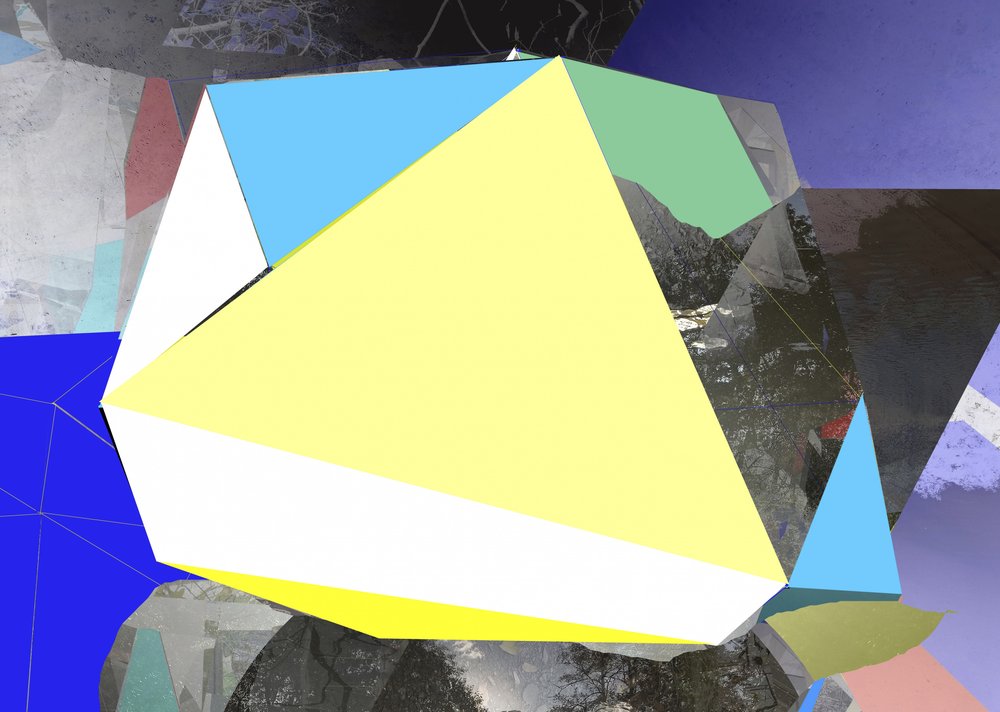 Abstract Geometric Landscape by Stefan Fransson