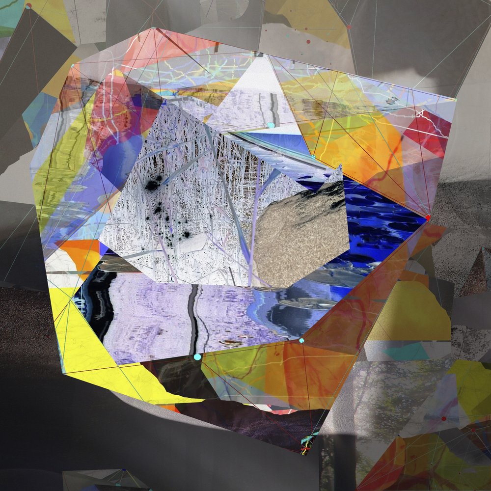 Fragmented Crystal Landscape by Stefan Fransson