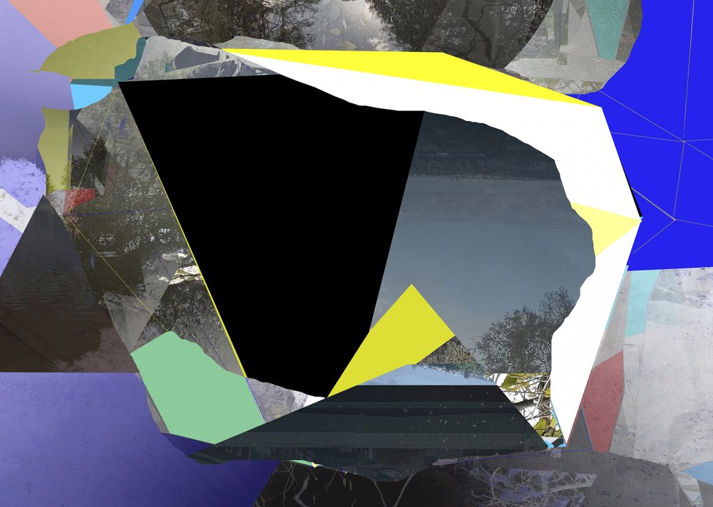 Fragmented Mountainscape by Stefan Fransson