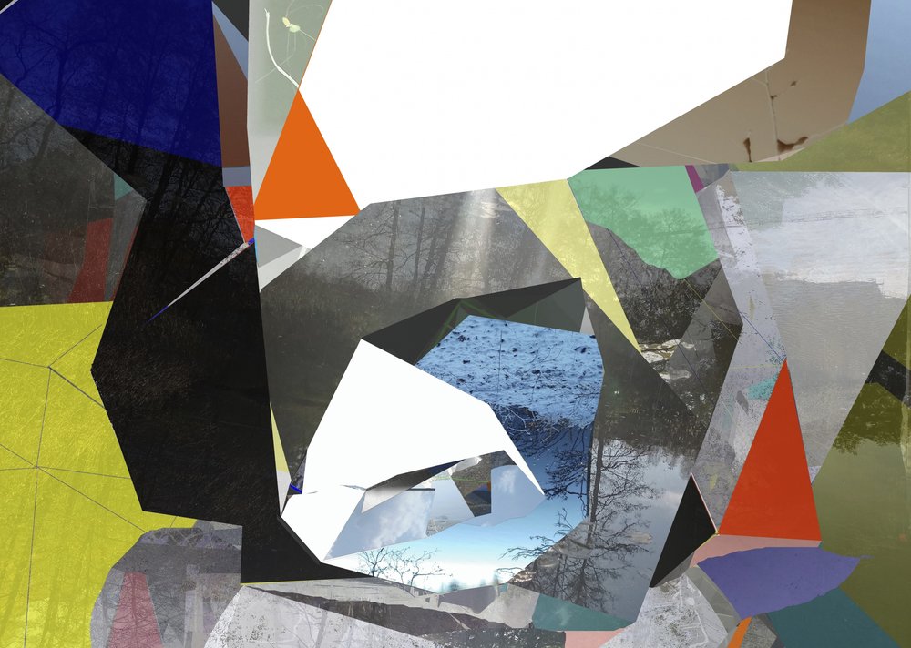 Geometric Nature Collage by Stefan Fransson