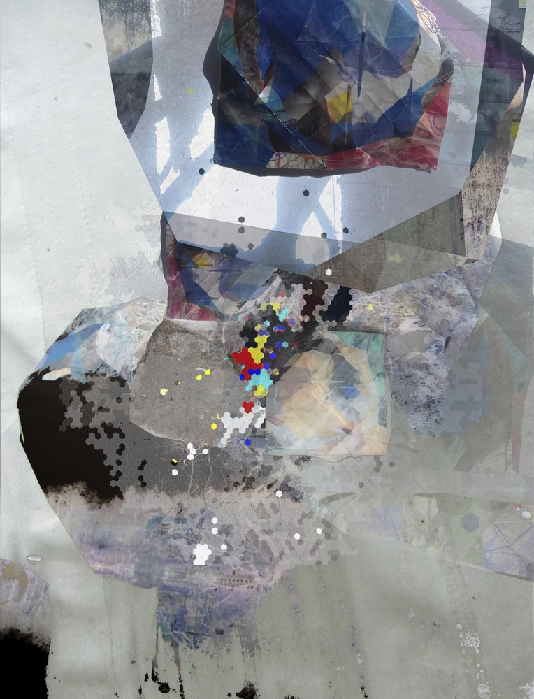 Modern Abstract Collage by Stefan Fransson