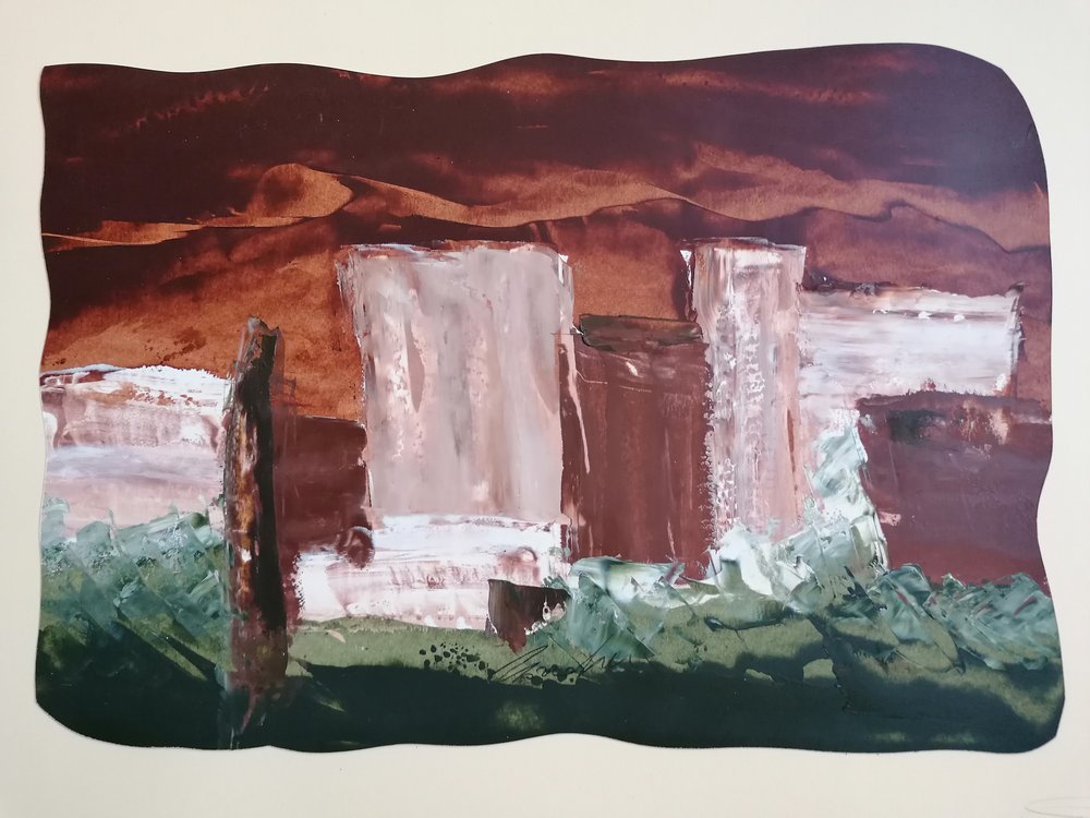Abstract Desert Structures by Stefano Mazzolini