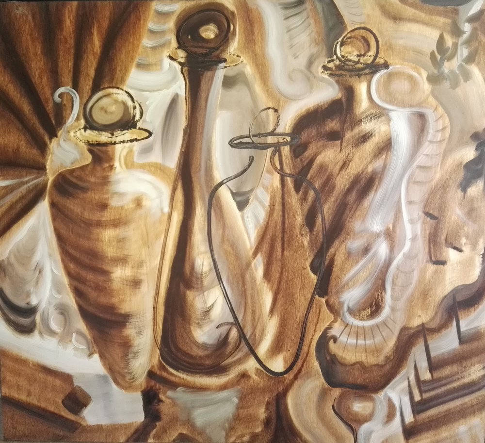 Elegant Sepia Bottles by Stefano Mazzolini