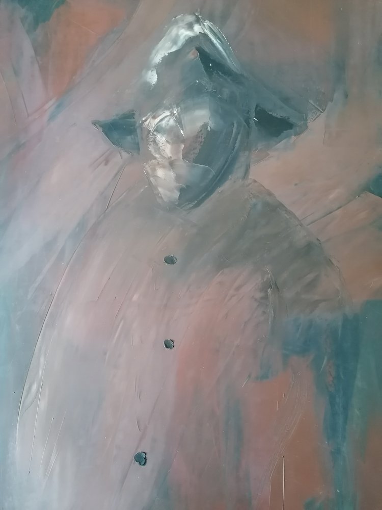 Mysterious Hooded Figure by Stefano Mazzolini