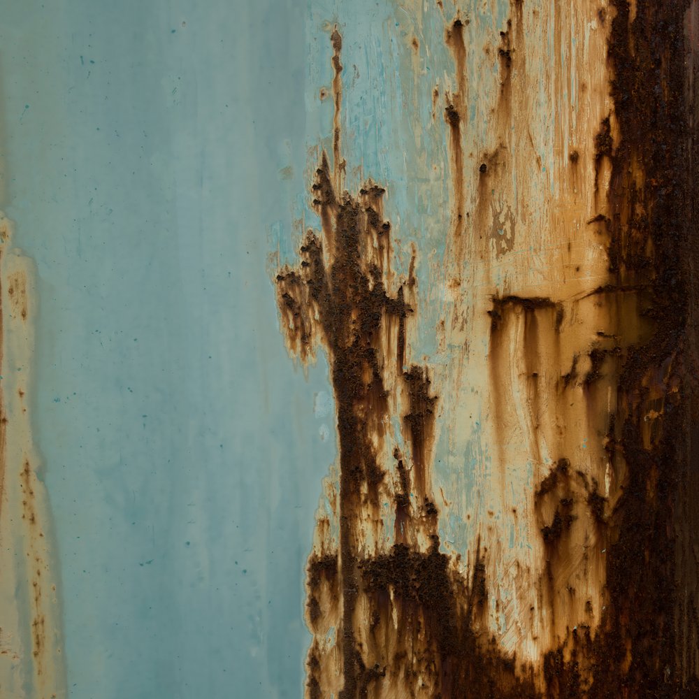 Blue Rust Decay by Studio Meikle