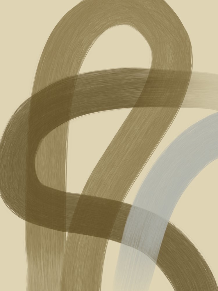 Abstract Flowing Curves by Studio Palette