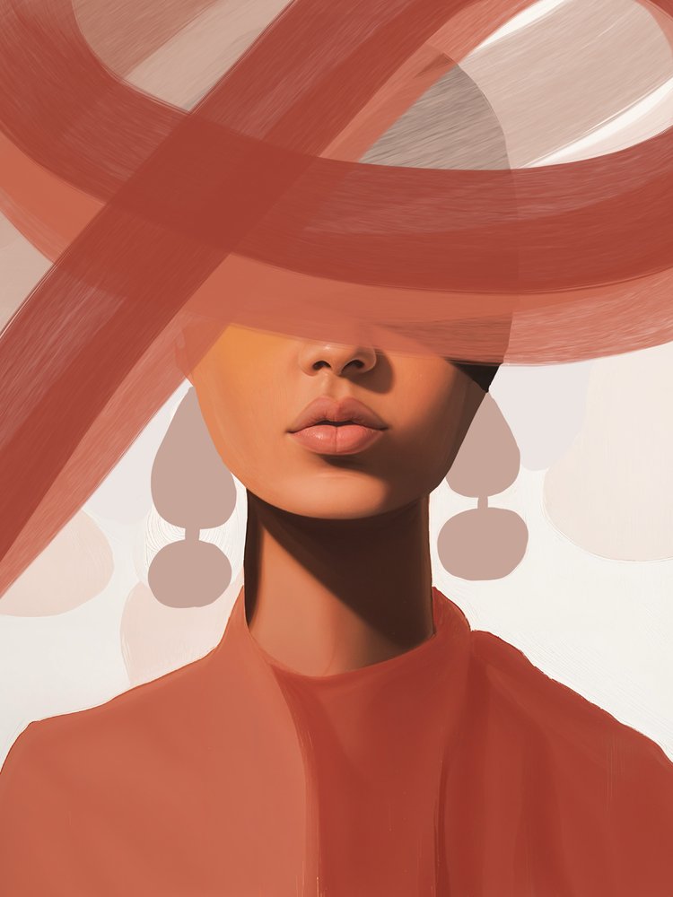 Modern Serene Portrait by Studio Palette