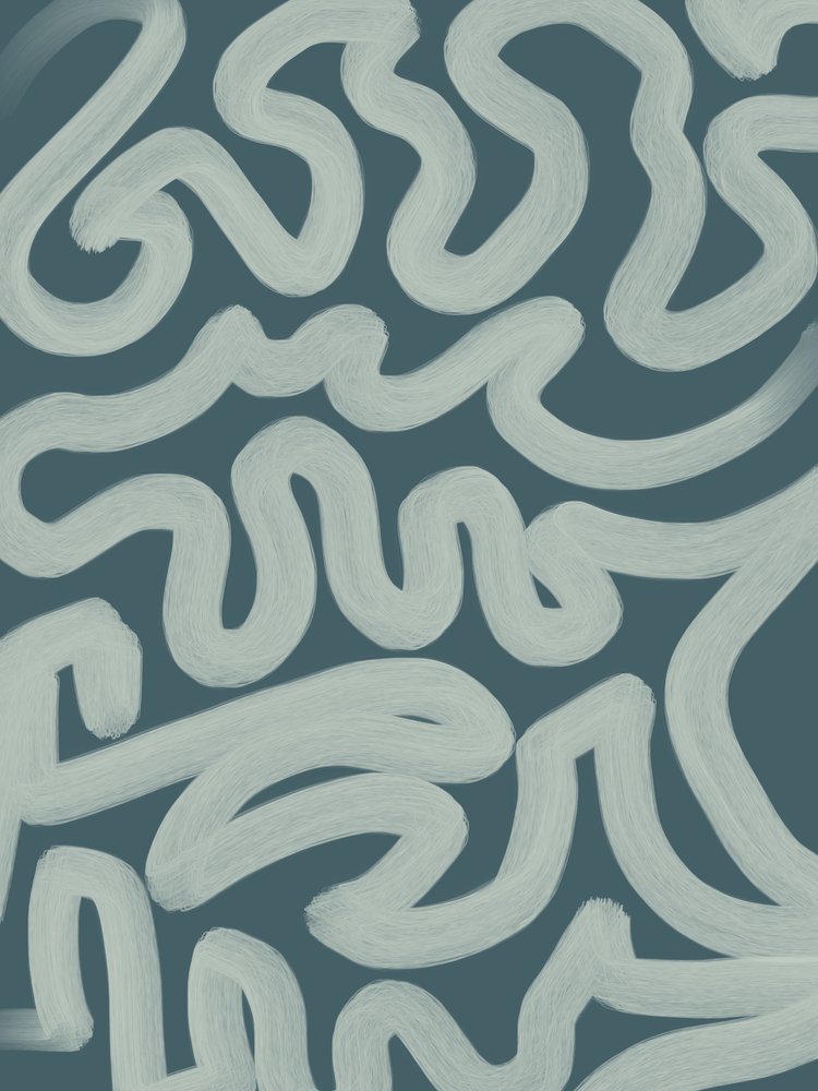 Wavy Organic Pattern by Studio Palette