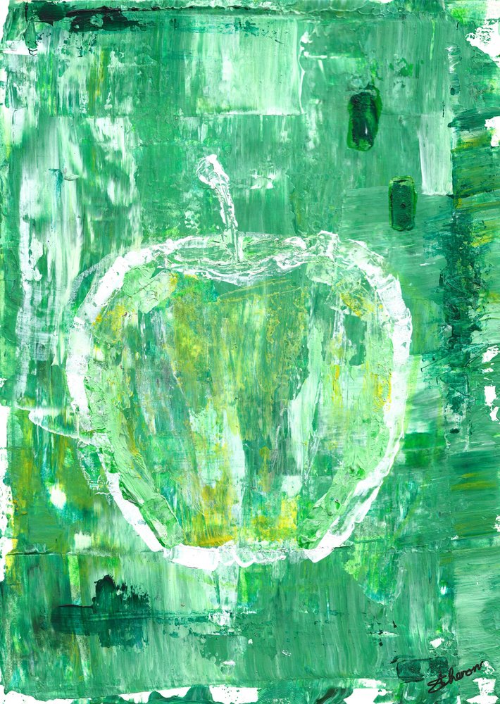 Vibrant Green Apple by Sunet Theron