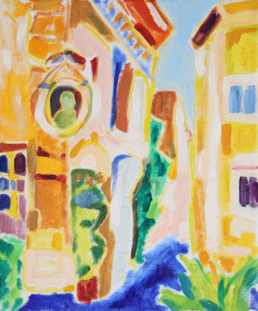 Vibrant City Streets by Tamara Jare