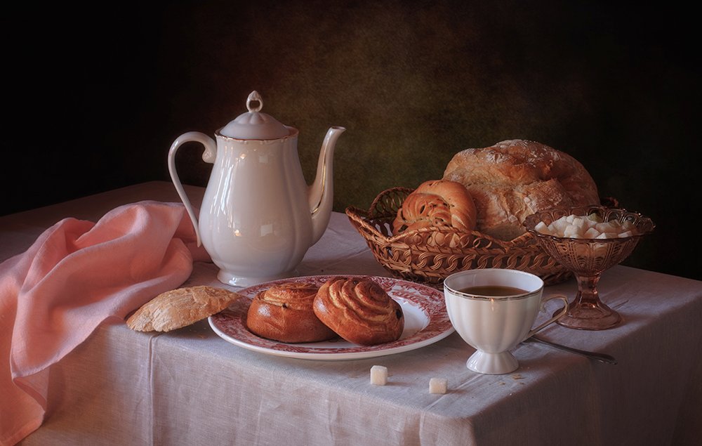 Teatime and Baked Goods by Tatyana Skorokhod