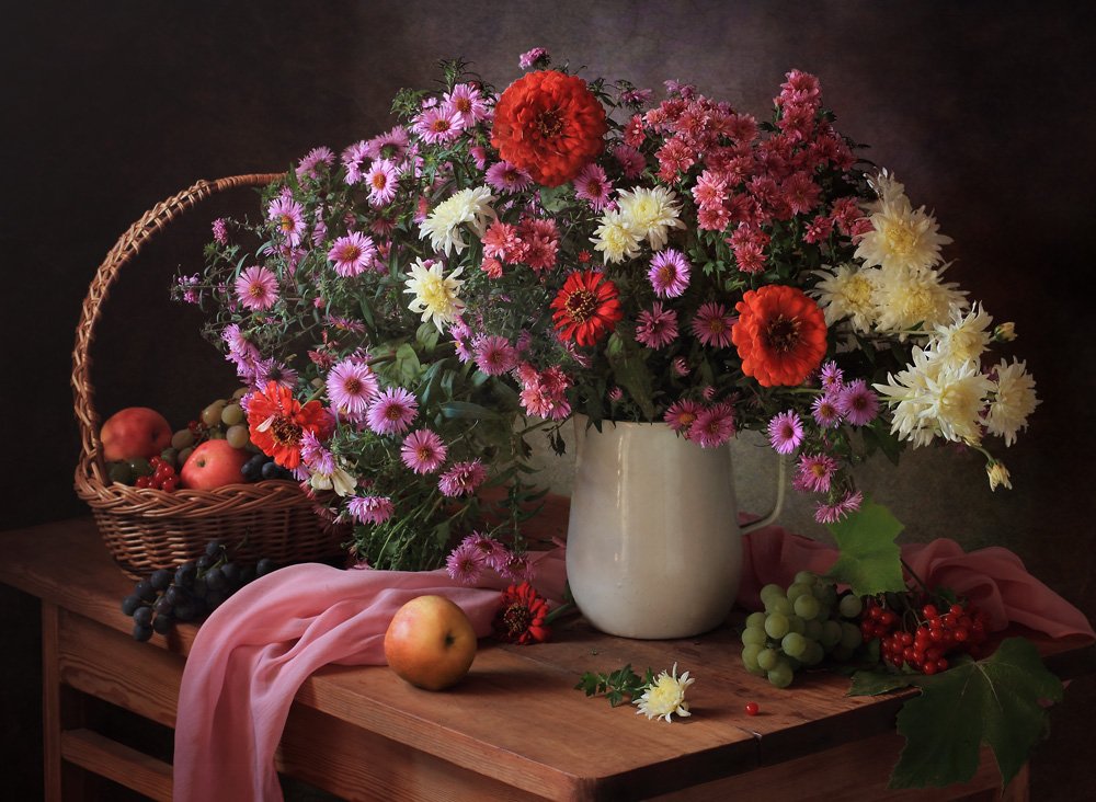 Vibrant Autumn Still Life by Tatyana Skorokhod
