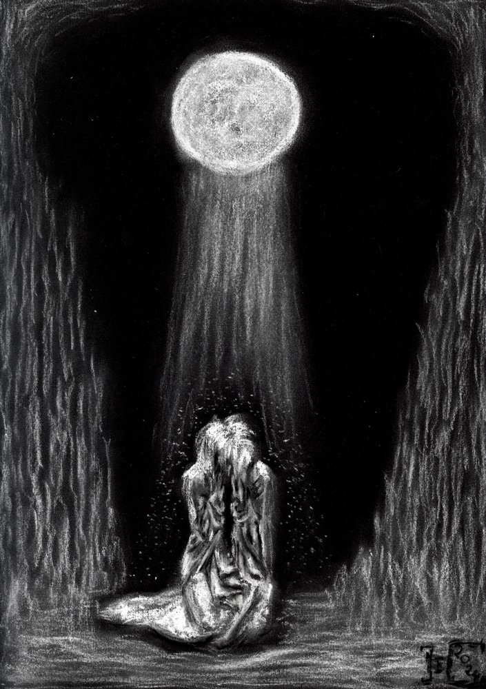 Moonlit Embrace by Tim Hoinkis