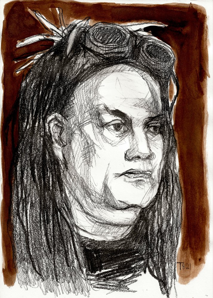 Thoughtful Tribal Portrait by Tore Bahnson