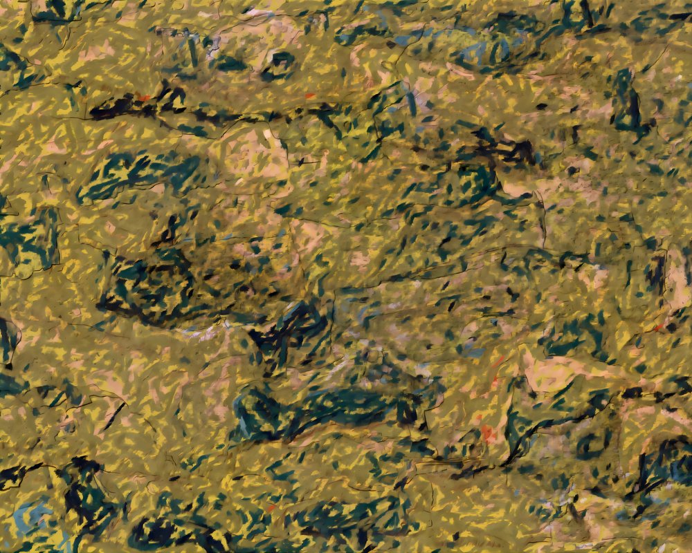 Earthy Abstract Texture by Uma Gokhale