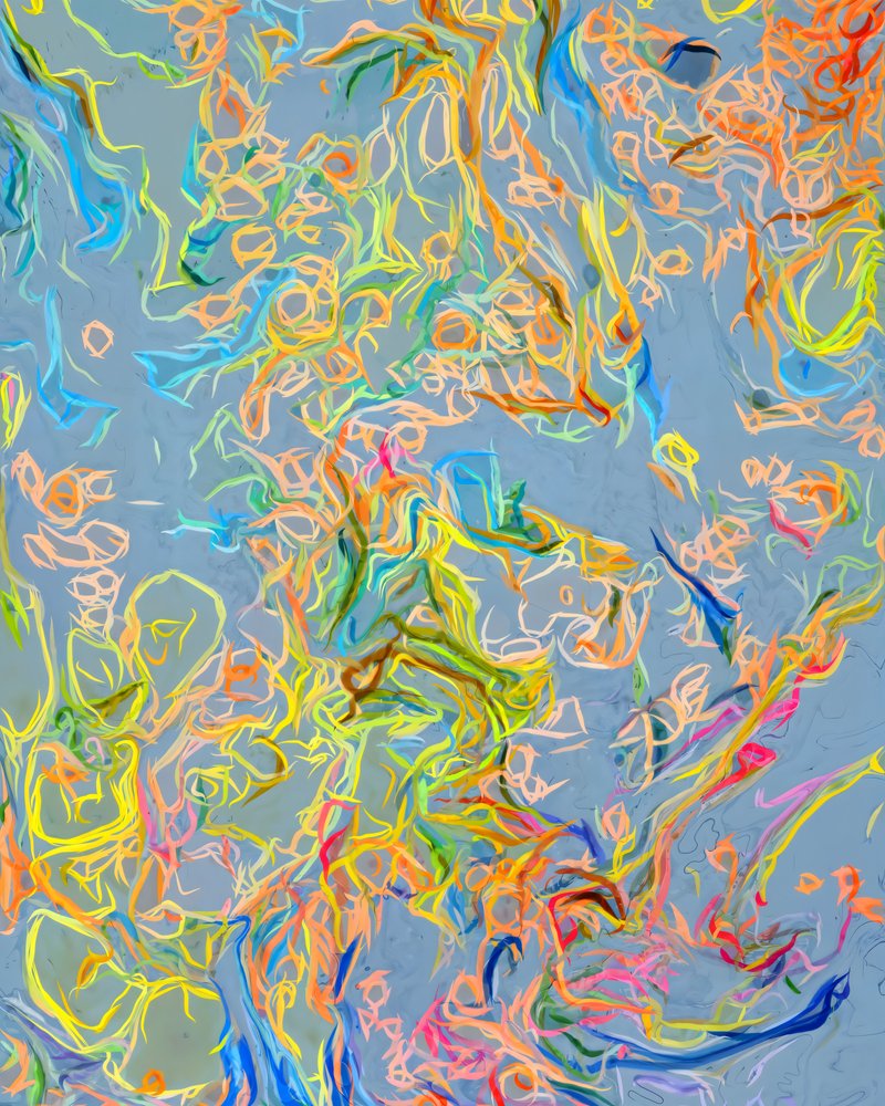Unraveled Light — Ocean by Uma Gokhale