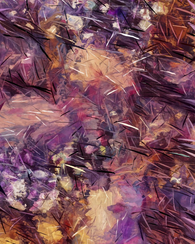 Vibrant Abstract Strokes by Uma Gokhale
