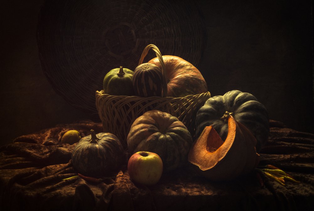 Autumn Harvest Still Life by UstinaGreen
